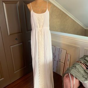 Cream maxi dress